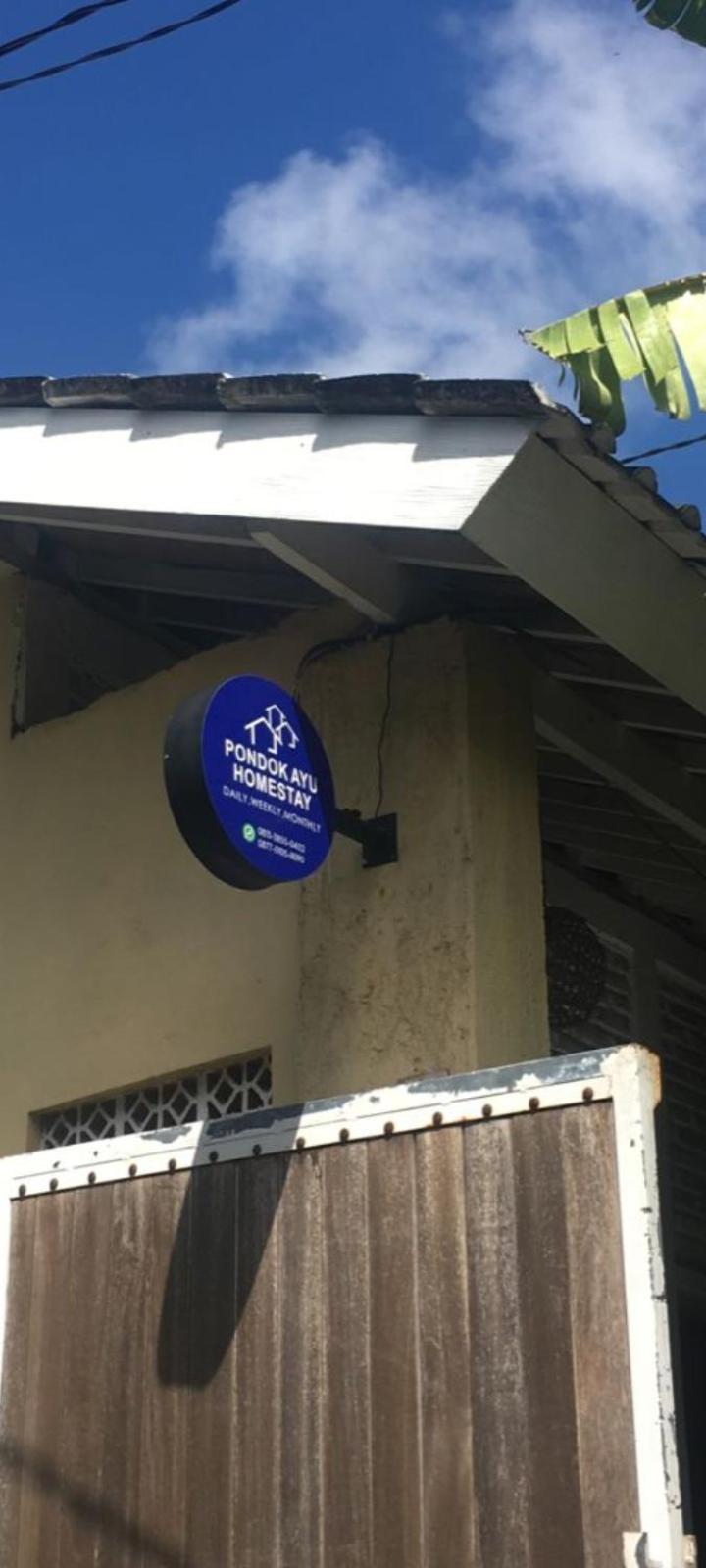 Pondok Ayu Homestay Canggu Exteriör bild